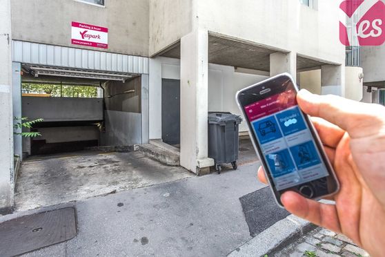 Vignette parking Métro Gratte-Ciel - rue Clément Michut - Villeurbanne