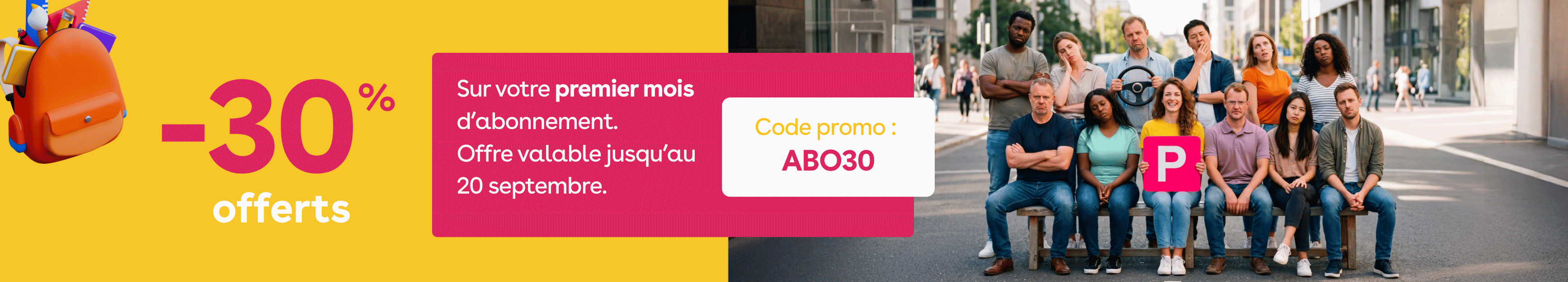 encart promotionnel de l'offre