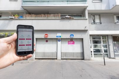 Vignette parking Hôpital Beaujon - rue Jean Walter - Clichy