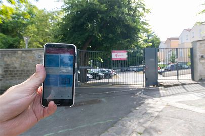 Vignette parking Gare RER Maisons Laffite - rue du Mesnil