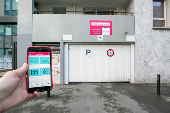 Vignette parking Métro Robespierre - rue de la République - Montreuil