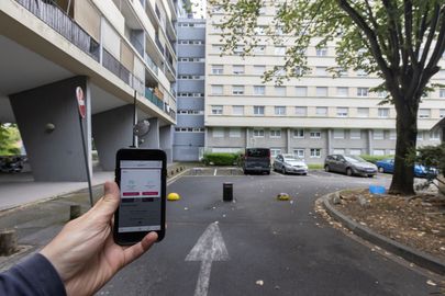 Vignette parking rue Abraham Lincoln - Bagneux