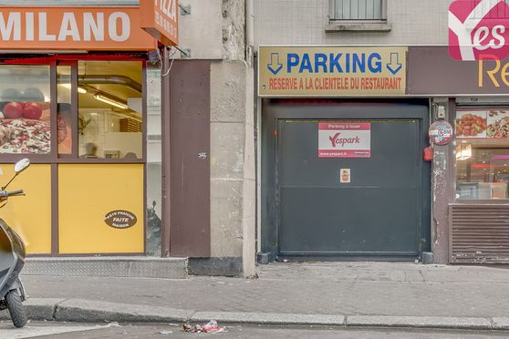 Vignette parking Métro Belleville - rue de l'Orillon - Paris 11