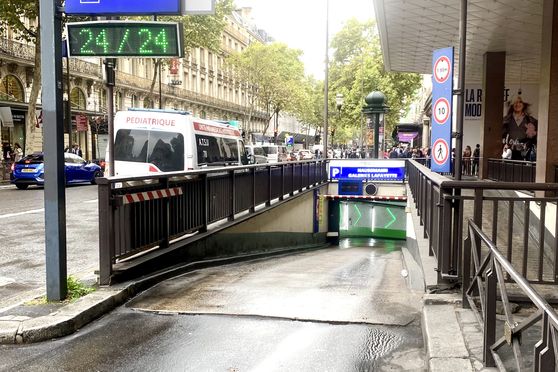 Vignette parking Galeries Lafayettes - boulevard Haussmann - rue de Provence