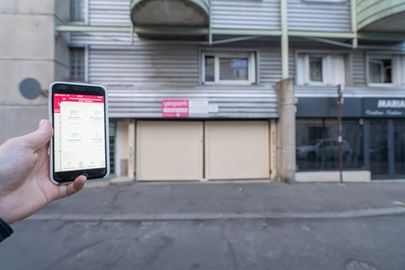 Vignette parking Métro Robespierre - rue François Arago - Montreuil