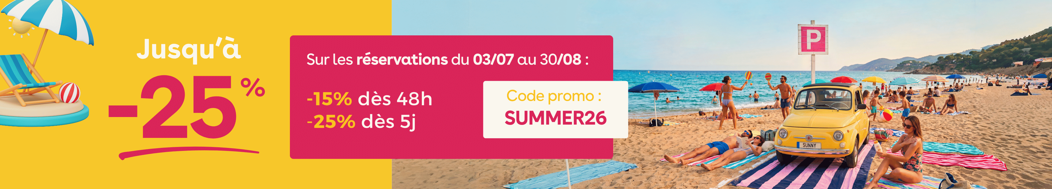 encart promotionnel de l'offre
