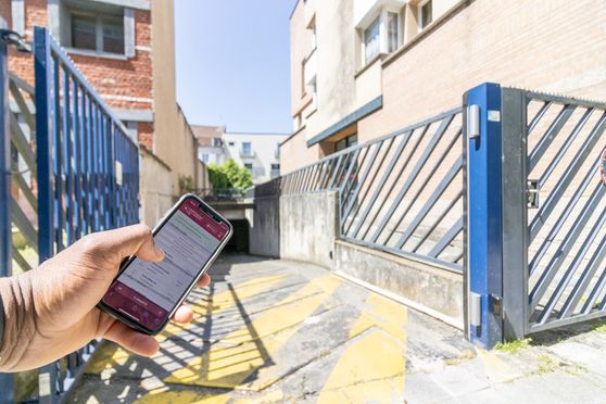 Vignette parking Wazemmes - rue G. Apollinaire - Lille