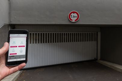 Vignette parking Métro Hoche - Lieu du shooting Soulful Hues - rue Auger - Pantin