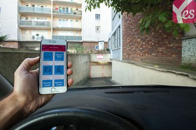 Vignette parking Métro Mairie de Saint Ouen - rue du Docteur Bauer