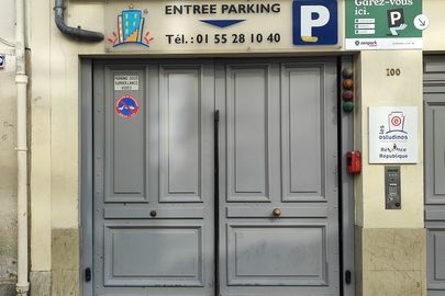 Vignette parking Métro rue Saint-Maur - rue Oberkampf - Paris 11