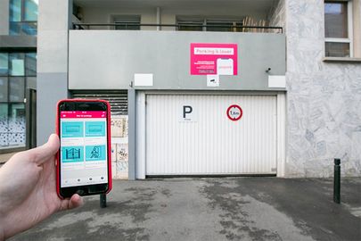 Vignette parking Métro Robespierre - rue de la République - Montreuil