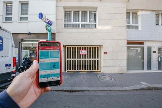 Vignette parking Métro Javel - André Citroën - rue Cauchy - Paris 15