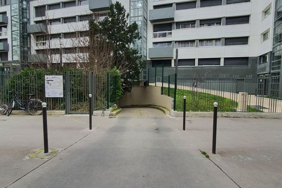Vignette parking École maternelle Paul Gervais - rue vergniaud - Paris 13