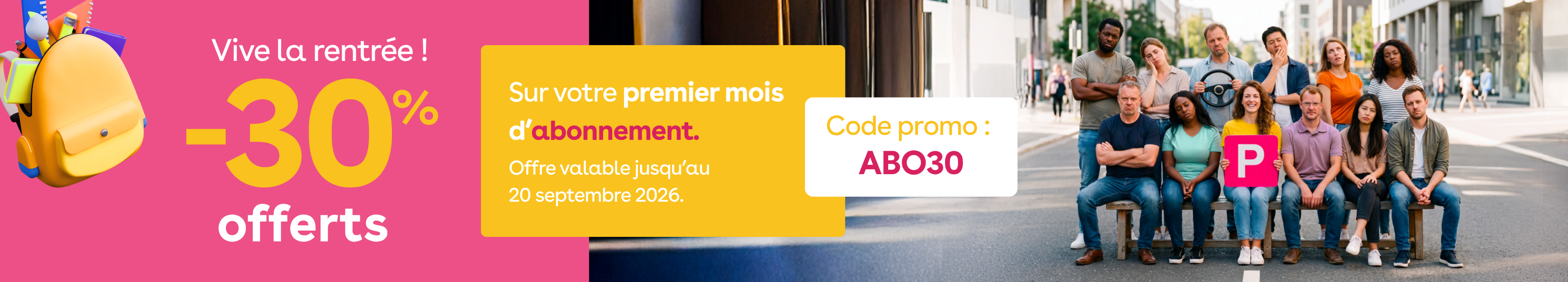 encart promotionnel de l'offre