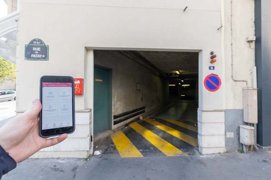 Vignette parking Métro Porte d'Ivry - rue de Patay - Paris 13
