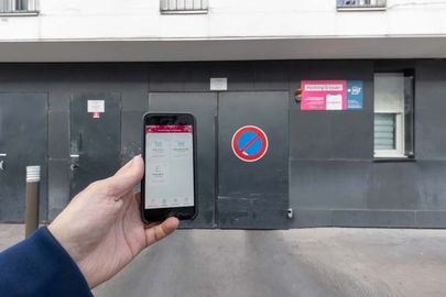 Vignette parking Tramway Cosmonautes - rue de Yako - La Courneuve