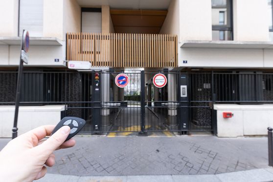 Vignette parking Métro Danube - rue Georges Thill - Paris 19